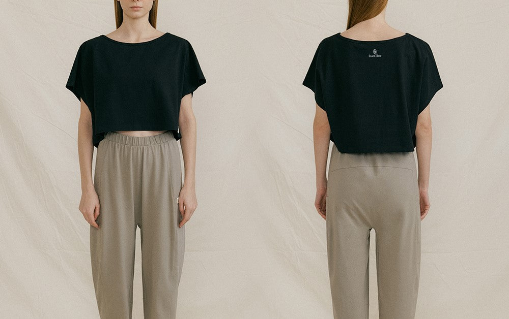 Vanda Daily Water Lily Short Sleeves Crop
