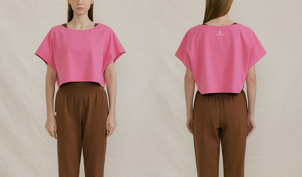 Vanda Daily Water Lily Short Sleeves Crop