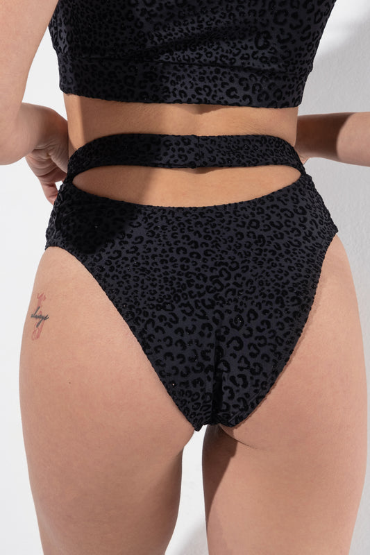 Bahari Leopard Glitter Bottom