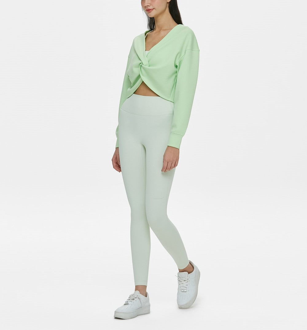 Basic Mid-Rise Nocut Leggings