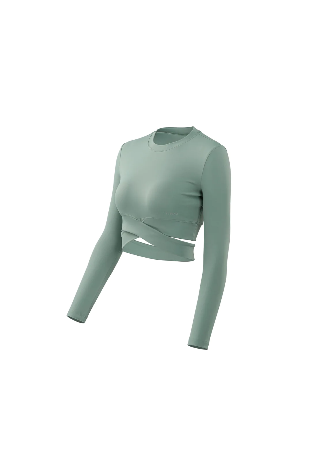 Esmeralda Cross Long Sleeve Top