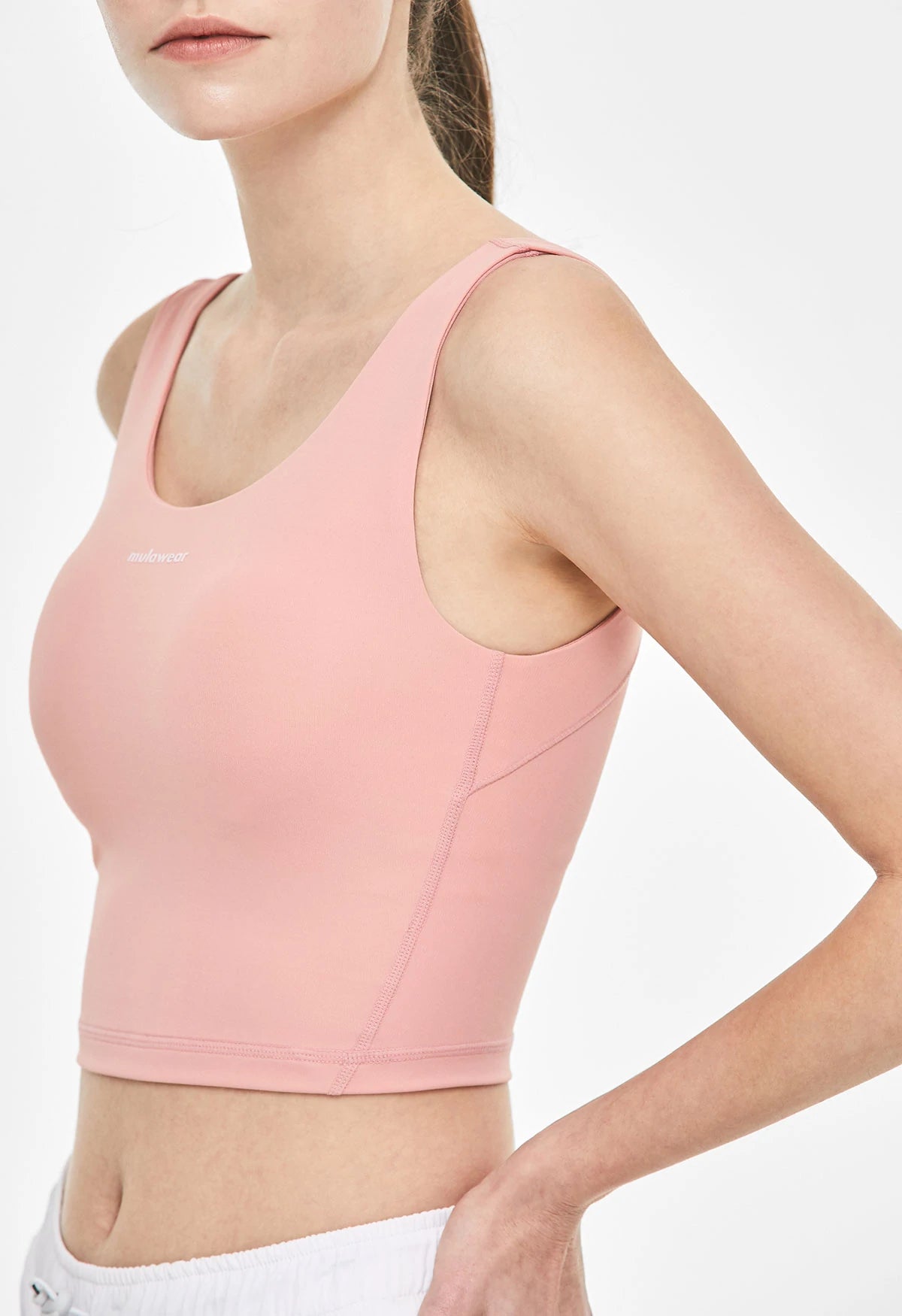 Scoop Neck Short Top