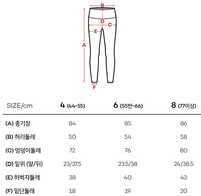 Release light 4.0_9 parts legging