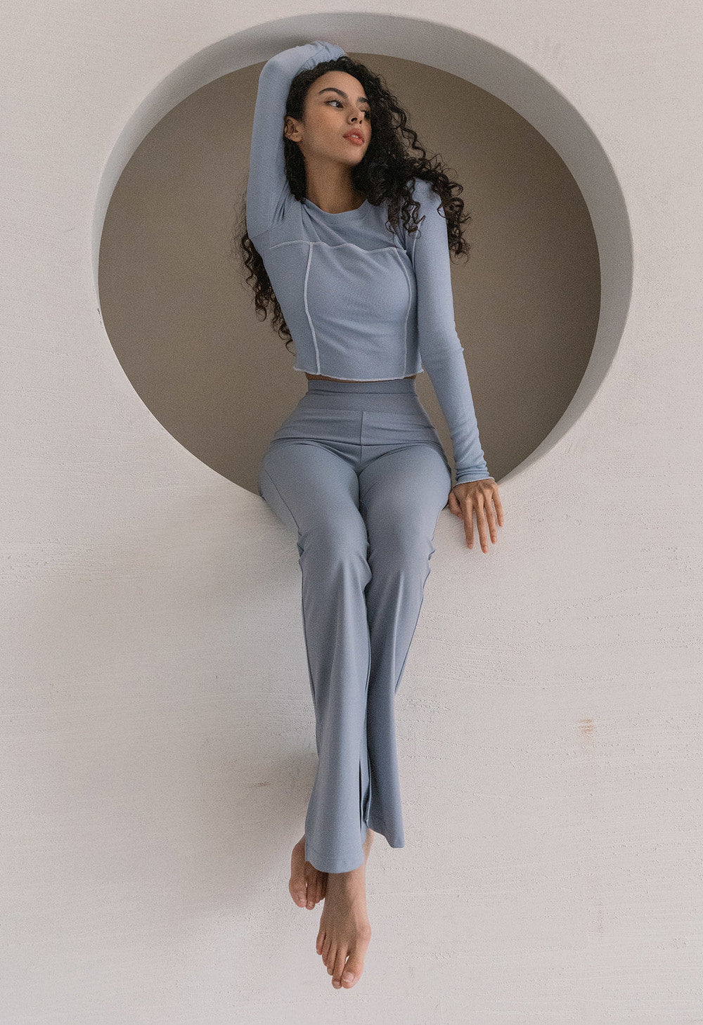 Side Split Bootcut Legging
