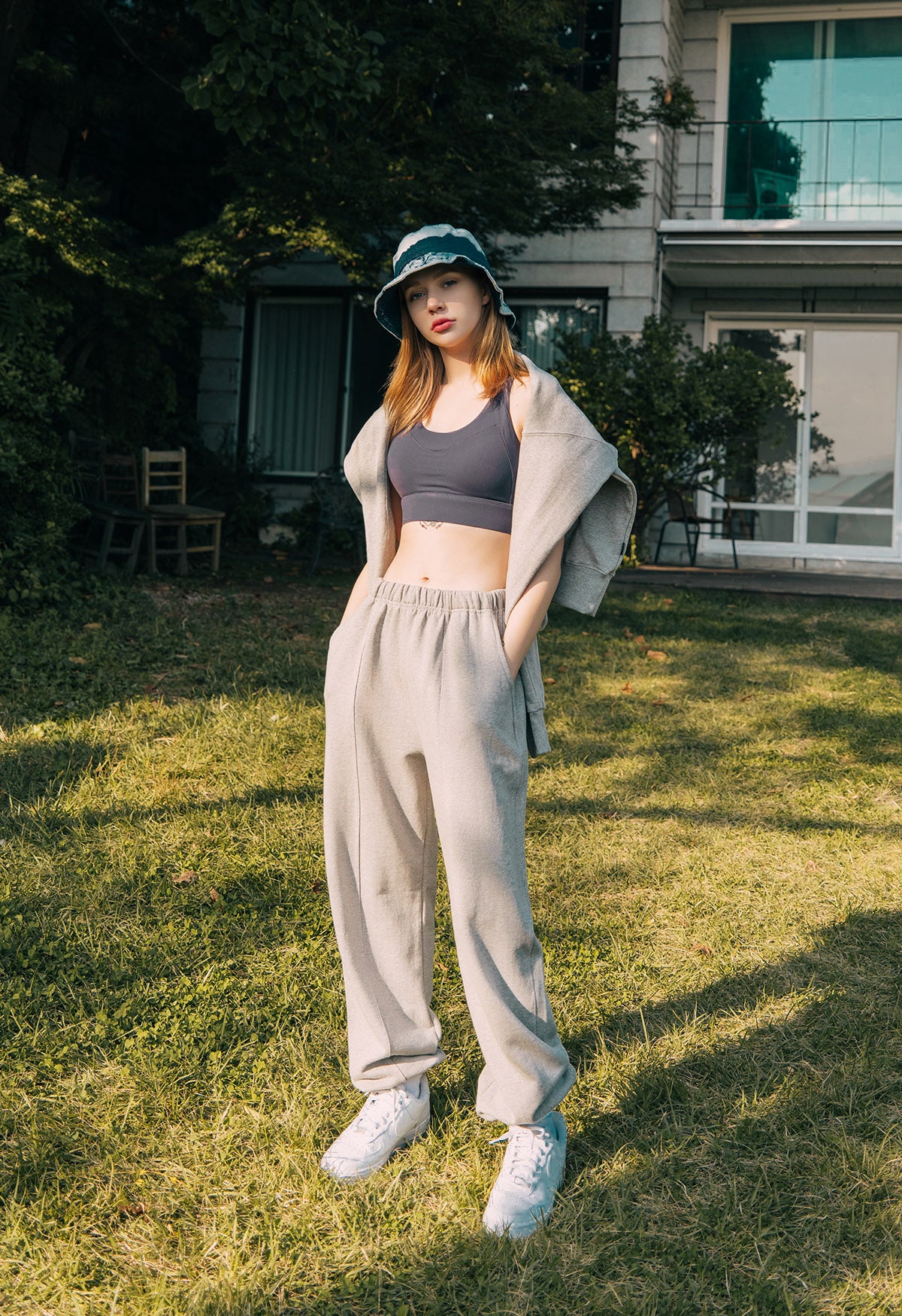 Support Back Hook Bra Top