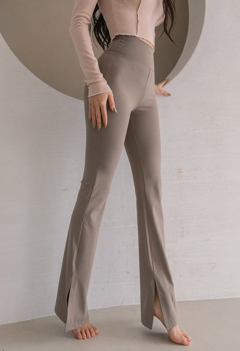 Side Split Bootcut Legging