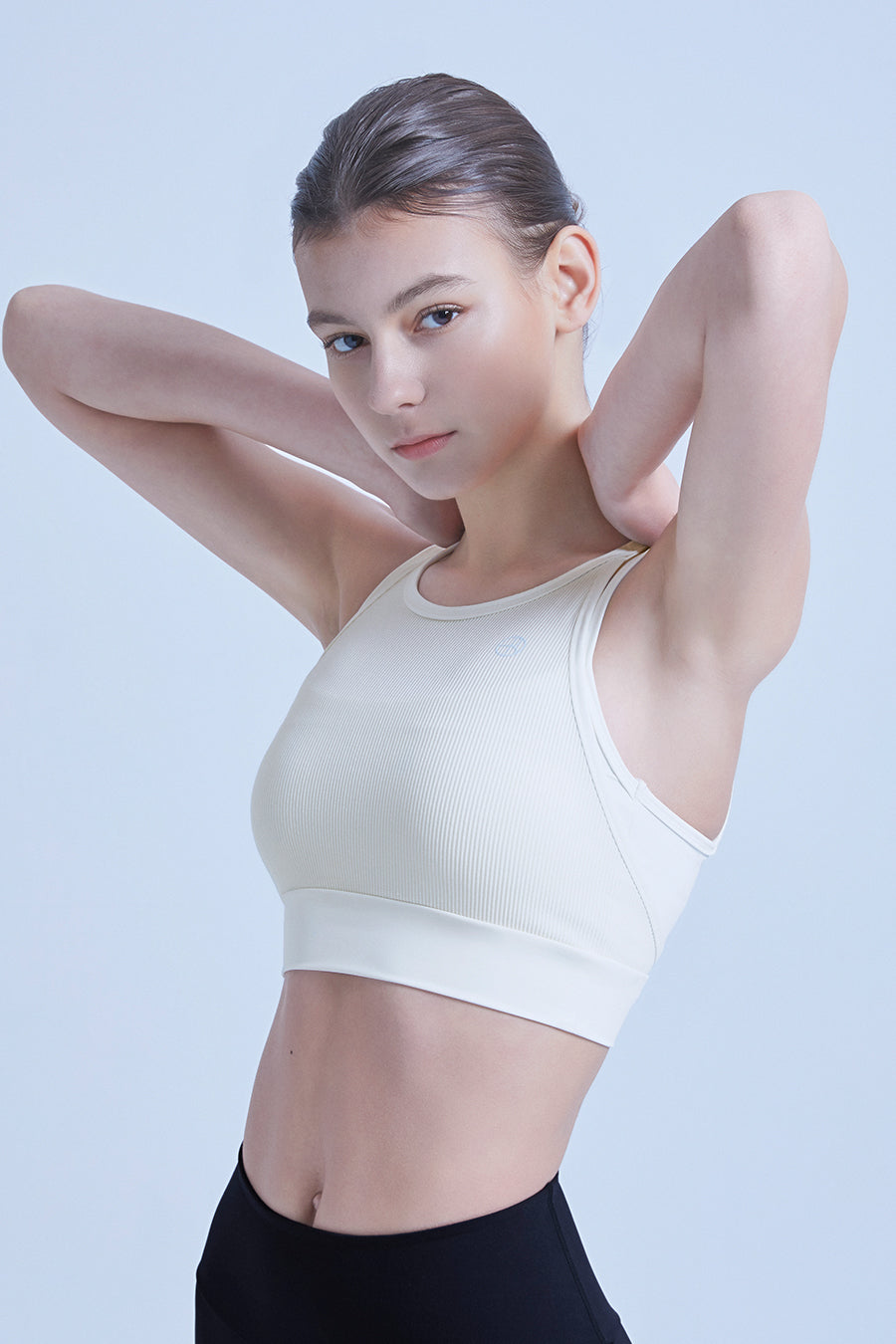 Ribbed Mix Bra Top