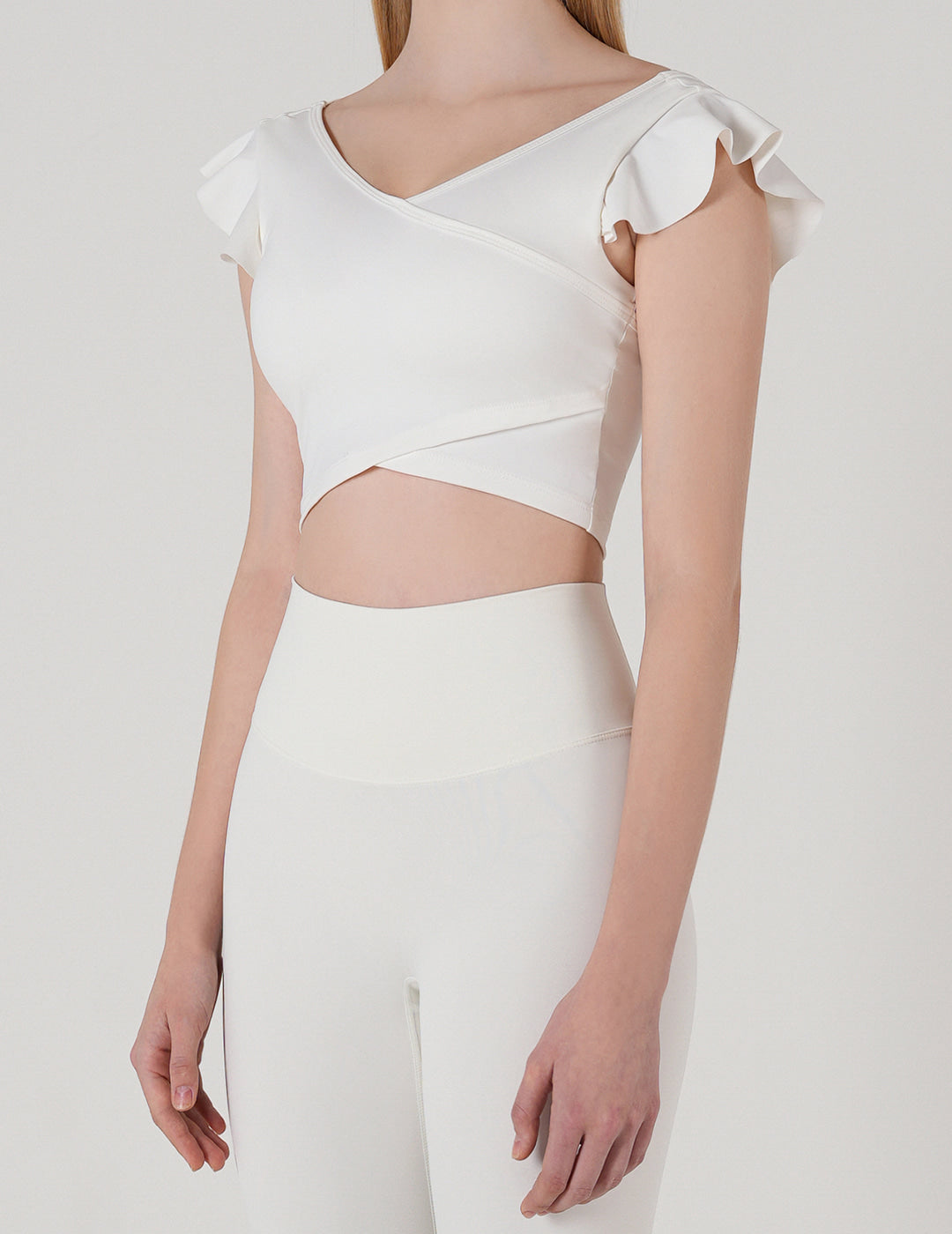 Mellow Ruffle Crop Top