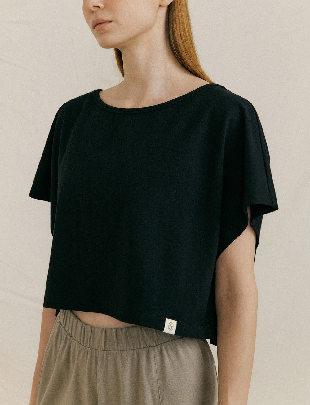 Vanda Daily Water Lily Short Sleeves Crop