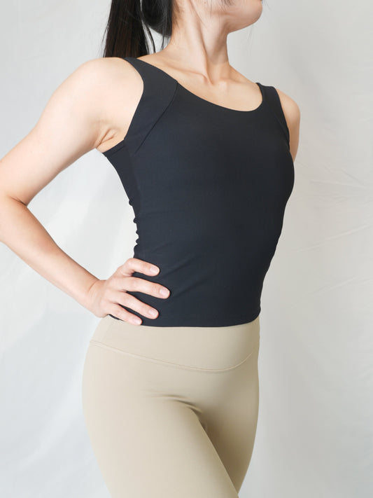 Seamless Open Back Tank Top