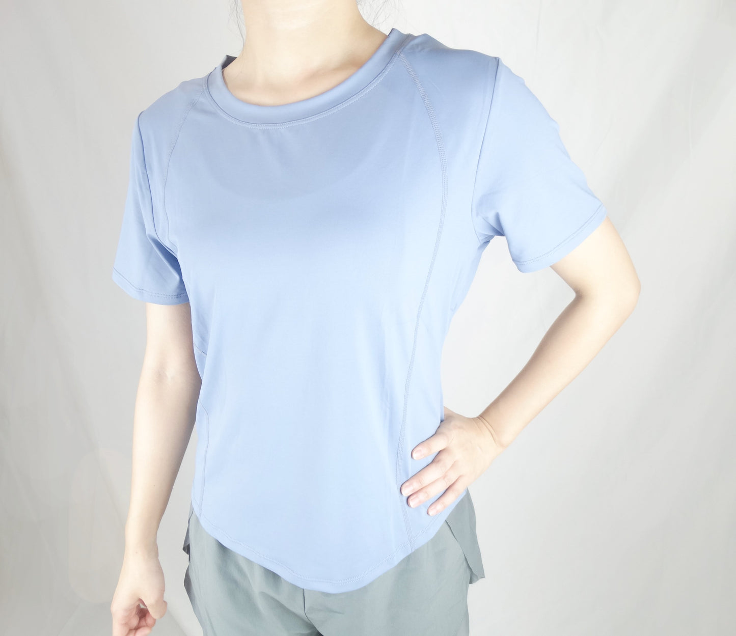Slack Plain Short Sleeves