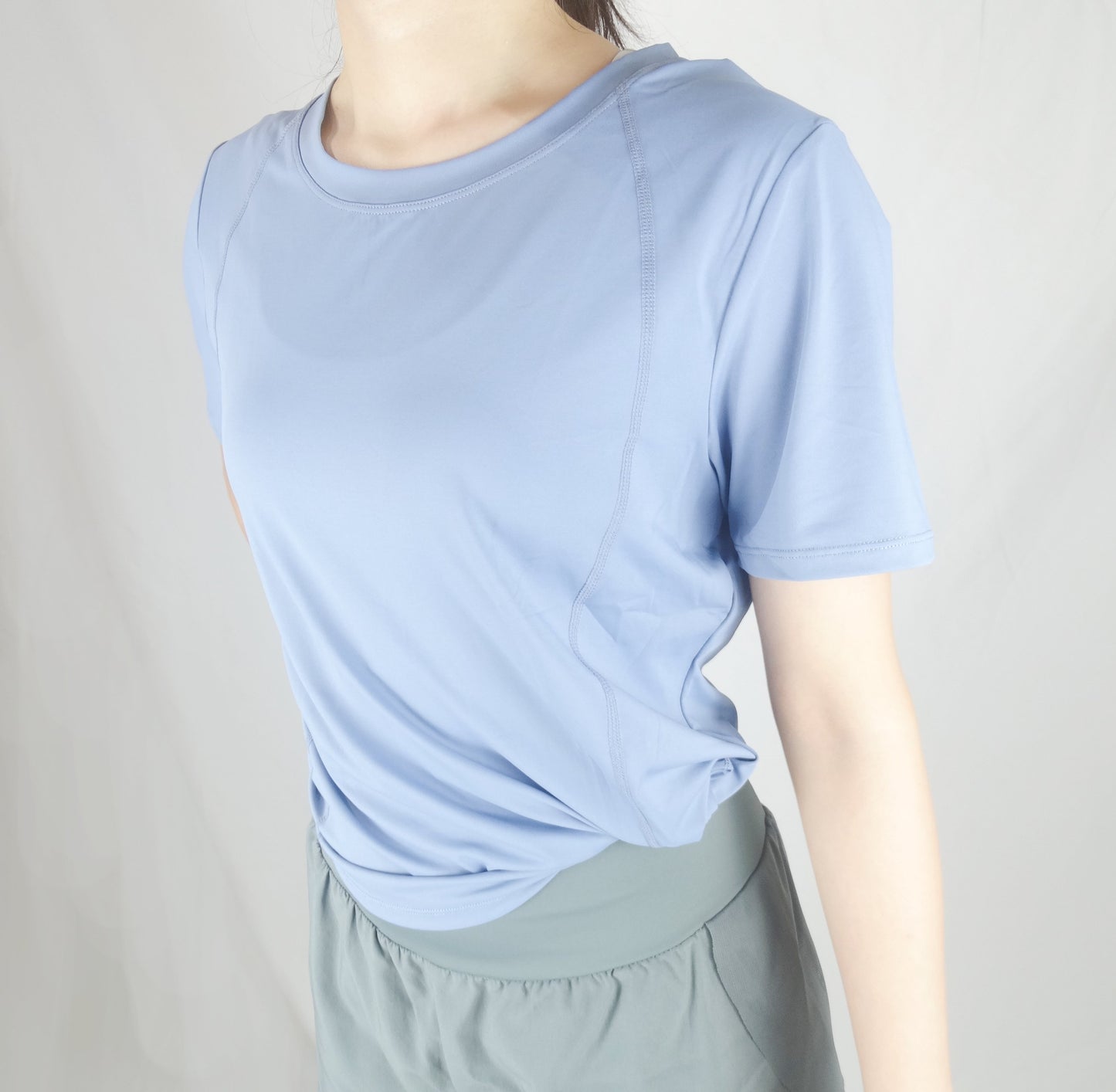 Slack Plain Short Sleeves