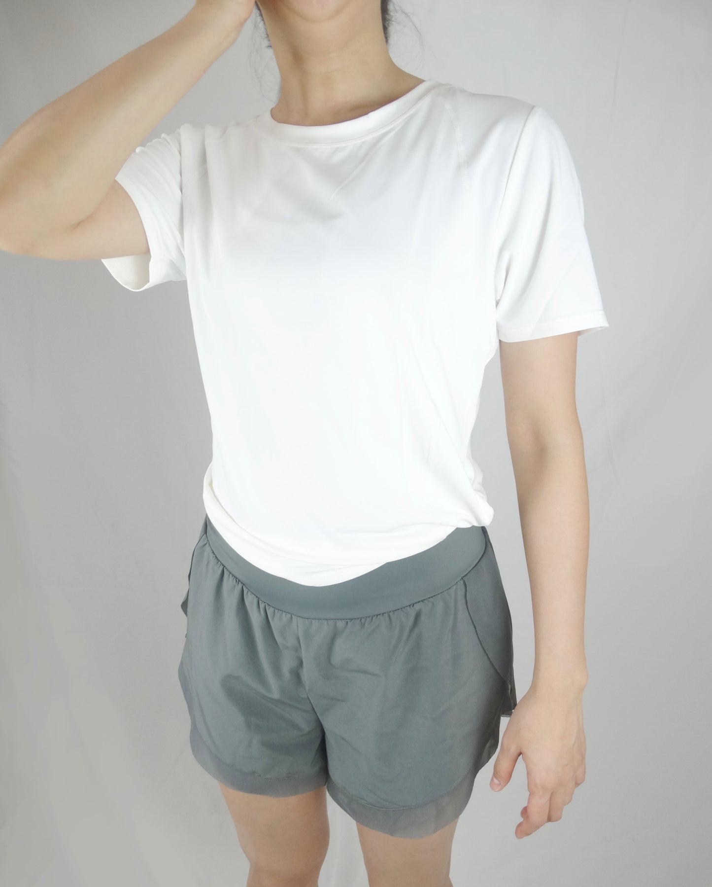 Slack Plain Short Sleeves