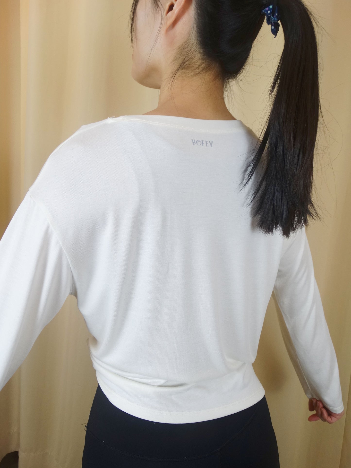 Asymmetric Long Sleeve Top