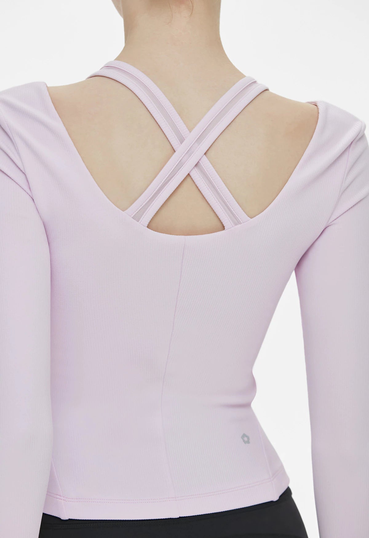 Texture Point Long Sleeve Top