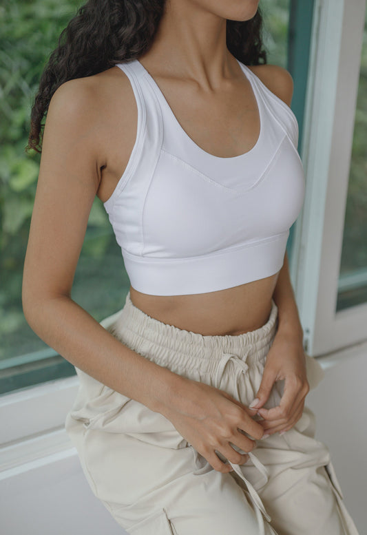 Support Back Hook Bra Top